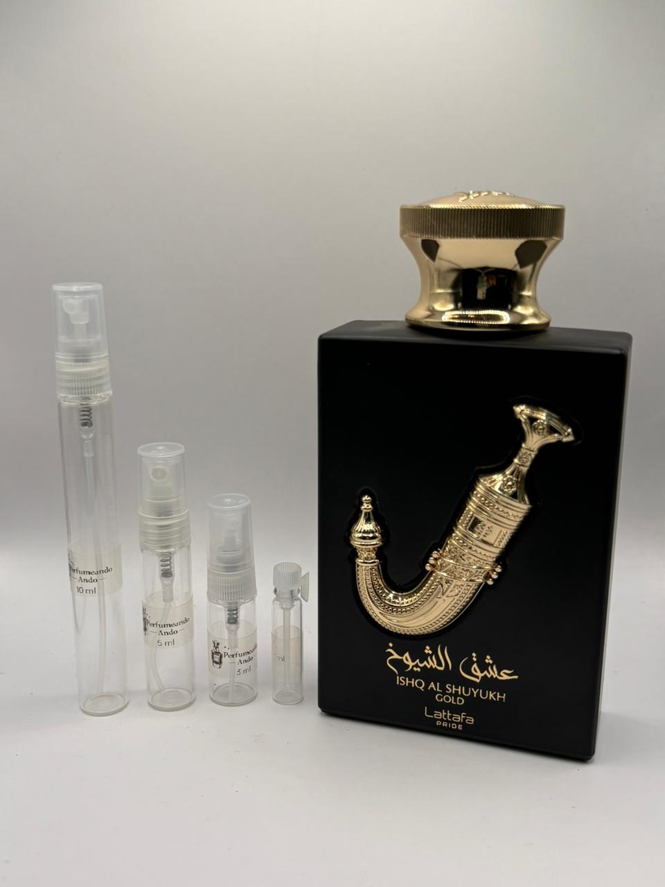 Lattafa Ishq Al Shuyukh Gold Decant