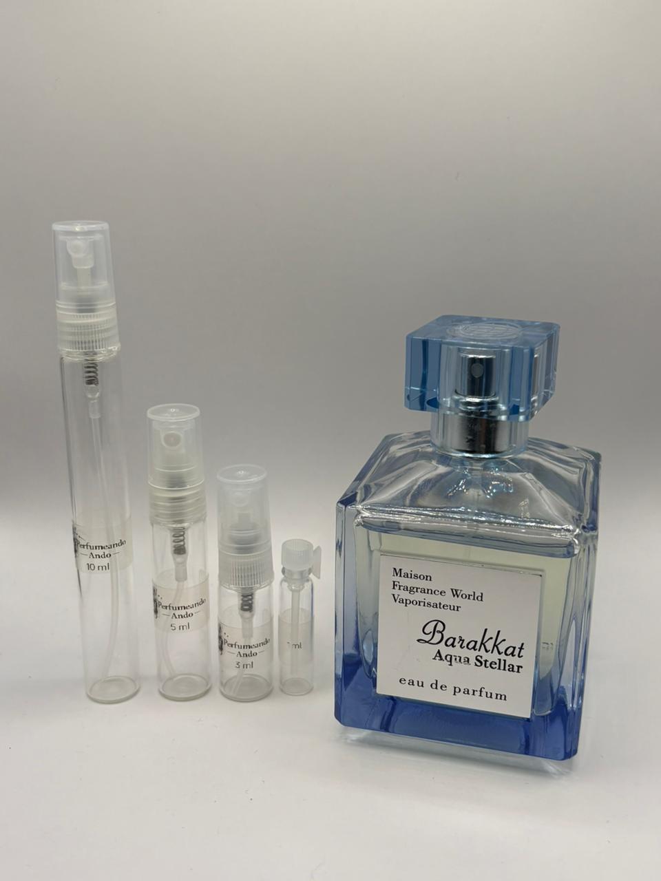 Fragrance World Barakkat Aqua Stellar Decant