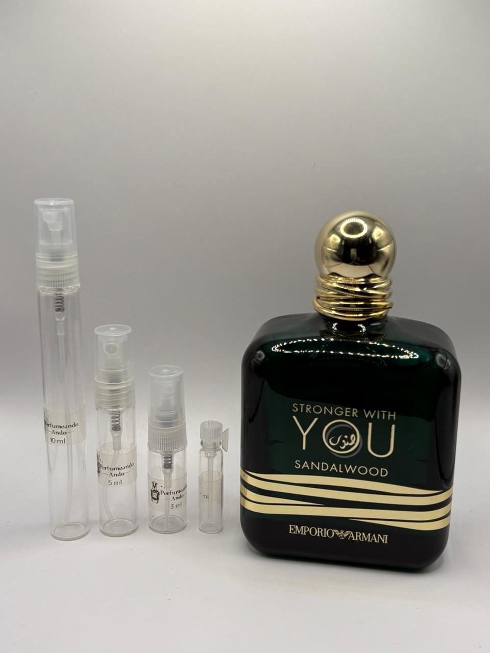 Emporio Armani Stronger With You Sandalwood Decant
